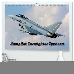Kampfjet Eurofighter Typhoon (hochwertiger Premium Wandkalender 2024 DIN A2 quer), Kunstdruck in Hochglanz von Engelke,  Björn