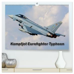 Kampfjet Eurofighter Typhoon (hochwertiger Premium Wandkalender 2024 DIN A2 quer), Kunstdruck in Hochglanz von Engelke,  Björn