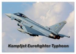 Kampfjet Eurofighter Typhoon (Wandkalender 2024 DIN A2 quer), CALVENDO Monatskalender von Engelke,  Björn