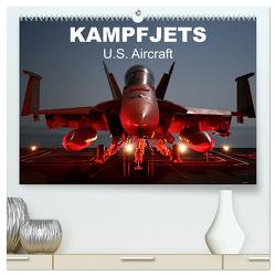 Kampfjets • U.S. Aircraft (hochwertiger Premium Wandkalender 2024 DIN A2 quer), Kunstdruck in Hochglanz von Stanzer,  Elisabeth