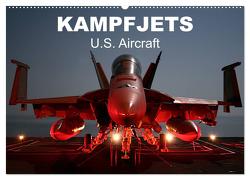 Kampfjets • U.S. Aircraft (Wandkalender 2024 DIN A2 quer), CALVENDO Monatskalender von Stanzer,  Elisabeth