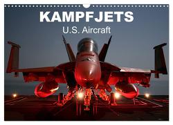 Kampfjets • U.S. Aircraft (Wandkalender 2024 DIN A3 quer), CALVENDO Monatskalender von Stanzer,  Elisabeth