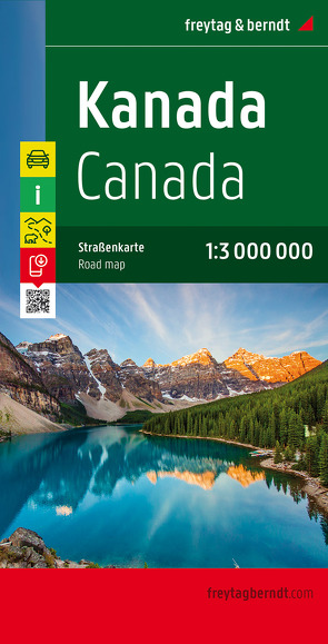 Kanada, Autokarte 1:3.000.000