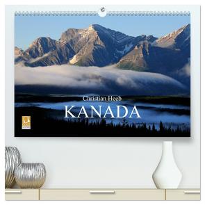 KANADA Christian Heeb (hochwertiger Premium Wandkalender 2024 DIN A2 quer), Kunstdruck in Hochglanz von Heeb,  Christian