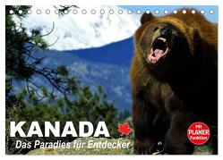 Kanada – Das Paradies für Entdecker (Tischkalender 2024 DIN A5 quer), CALVENDO Monatskalender von Stanzer,  Elisabeth