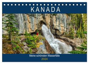 KANADA – Meine schönsten Wasserfälle (Tischkalender 2024 DIN A5 quer), CALVENDO Monatskalender von Pfaff,  Hans-Gerhard