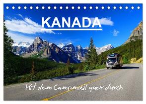 KANADA – Mit Campmobil quer durch (Tischkalender 2024 DIN A5 quer), CALVENDO Monatskalender von Pfaff,  Hans-Gerhard