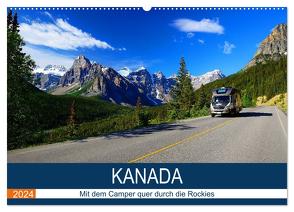 KANADA Mit dem Camper quer durch die Rockies (Wandkalender 2024 DIN A2 quer), CALVENDO Monatskalender von Pfaff,  Hans-Gerhard