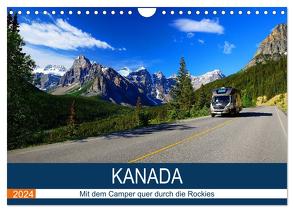 KANADA Mit dem Camper quer durch die Rockies (Wandkalender 2024 DIN A4 quer), CALVENDO Monatskalender von Pfaff,  Hans-Gerhard