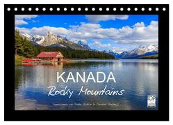 KANADA – Rocky Mountains (Tischkalender 2024 DIN A5 quer), CALVENDO Monatskalender von Büchler und Christine Berkhoff,  Martin