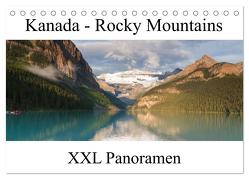 Kanada – Rocky Mountains – XXL Panoramen (Tischkalender 2024 DIN A5 quer), CALVENDO Monatskalender von Schonnop,  Juergen