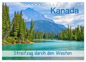 Kanada – Streifzug durch den Westen (Tischkalender 2024 DIN A5 quer), CALVENDO Monatskalender von Plastron Pictures,  Lost