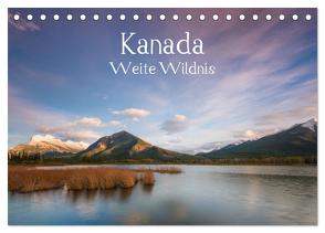 Kanada – Weite Wildnis (Tischkalender 2024 DIN A5 quer), CALVENDO Monatskalender von Jordan,  Sonja