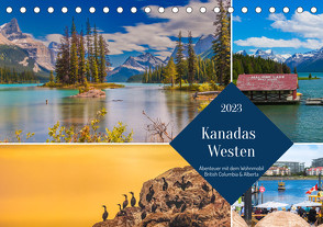 Kanadas Westen – Abenteuer mit dem Wohnmobil – British Columbia & Alberta (Tischkalender 2023 DIN A5 quer) von ellenlichtenheldt