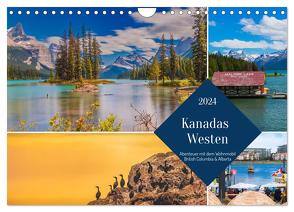 Kanadas Westen – Abenteuer mit dem Wohnmobil – British Columbia & Alberta (Wandkalender 2024 DIN A4 quer), CALVENDO Monatskalender von ellenlichtenheldt,  ellenlichtenheldt