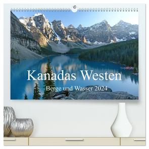 Kanadas Westen – Berge und Wasser (hochwertiger Premium Wandkalender 2024 DIN A2 quer), Kunstdruck in Hochglanz von Gothe,  Alexa