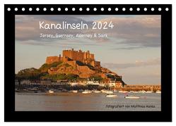 Kanalinseln 2024 (Tischkalender 2024 DIN A5 quer), CALVENDO Monatskalender von Hanke,  Matthias