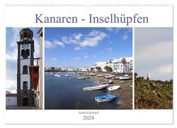 Kanaren – Inselhüpfen (Wandkalender 2024 DIN A2 quer), CALVENDO Monatskalender von Gerhard,  Anita