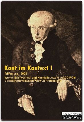 Kant im Kontext 2000 – Teil I (von III) von Kant,  Immanuel