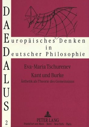 Kant und Burke von Tschurenev,  Eva-Maria