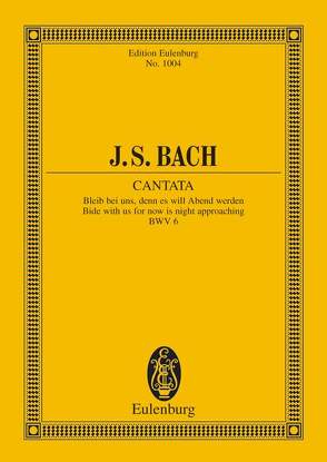 Kantate Nr. 6 von Bach,  Johann Sebastian, Grischkat,  Hans