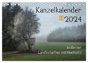 Kanzelkalender 2024 (Tischkalender 2024 DIN A5 quer), CALVENDO Monatskalender von Zitzler,  Hans
