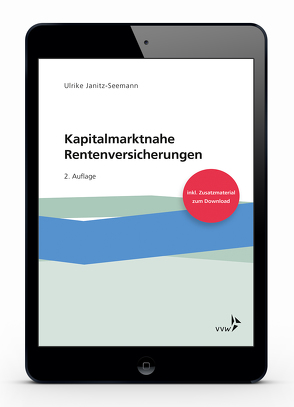 Kapitalmarktnahe Rentenversicherungen von Janitz-Seemann,  Ulrike