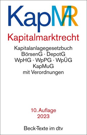 Kapitalmarktrecht von Klöhn,  Lars