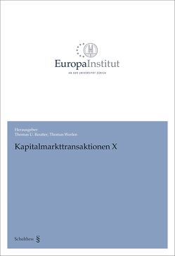 Kapitalmarkttransaktionen X von Reutter,  Thomas, Werlen,  Thomas