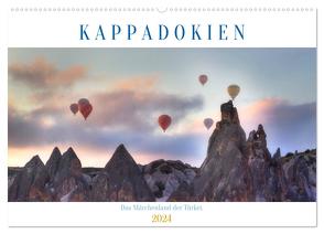 Kappadokien – Das Märchenland der Türkei (Wandkalender 2024 DIN A2 quer), CALVENDO Monatskalender von Kruse,  Joana
