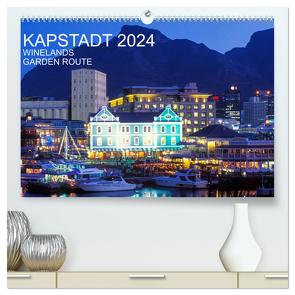 Kapstadt, Winelands und Garden Route (hochwertiger Premium Wandkalender 2024 DIN A2 quer), Kunstdruck in Hochglanz von Dieterich,  Werner