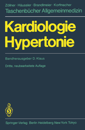 Kardiologie Hypertonie von Antoni,  D.H., Hahn,  W., Klaus,  D., Klaus,  Dieter, Lydtin,  H., Trenkwalder,  P., Zeh,  E.