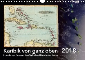 Karibik von ganz oben (Wandkalender 2018 DIN A4 quer) von Tunabooks/olf