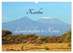 Karibu – Landschaften in Kenia (Wandkalender 2024 DIN A3 quer), CALVENDO Monatskalender von Michel / CH,  Susan