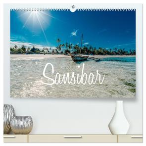 Karibu Sansibar (hochwertiger Premium Wandkalender 2024 DIN A2 quer), Kunstdruck in Hochglanz von Becker,  Stefan