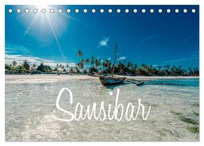Karibu Sansibar (Tischkalender 2024 DIN A5 quer), CALVENDO Monatskalender von Becker,  Stefan