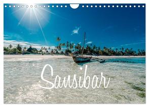 Karibu Sansibar (Wandkalender 2024 DIN A4 quer), CALVENDO Monatskalender von Becker,  Stefan