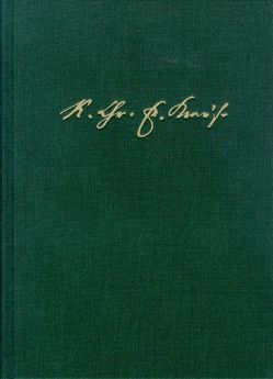 Karl Christian Friedrich Krause: Ausgewählte Schriften / Band I: Entwurf des Systems der Philosophie von Bach,  Thomas, Breidbach,  Olaf, Fuchs,  Erich, Krause,  Karl Christian Friedrich, Ureña,  Enrique M.