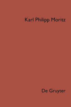 Karl Philipp Moritz: Sämtliche Werke / Denkwürdigkeiten von Moritz,  Karl Philipp, Stockinger,  Claudia