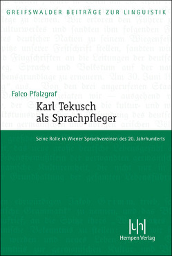 Karl Tekusch als Sprachpfleger von Pfalzgraf,  Falco