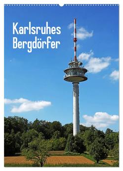 Karlsruhes Bergdörfer (Wandkalender 2024 DIN A2 hoch), CALVENDO Monatskalender von Eppele,  Klaus