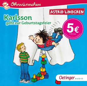 Karlsson geht zur Geburtstagsfeier von Dohrenburg,  Thyra, Gustavus,  Frank, Illert,  Ursula, Lindgren,  Astrid, Wikland,  Ilon