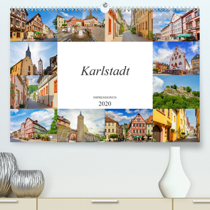 Karlstadt Impressionen (Premium, hochwertiger DIN A2 Wandkalender 2020, Kunstdruck in Hochglanz) von Meutzner,  Dirk