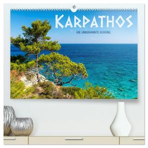 Karpathos – die unbekannte Schöne (hochwertiger Premium Wandkalender 2024 DIN A2 quer), Kunstdruck in Hochglanz von Mitchell,  Frank
