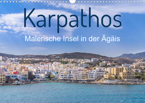 Karpathos – Malerische Insel in der Ägäis (Wandkalender 2022 DIN A3 quer) von O. Schüller und Elke Schüller,  Stefan