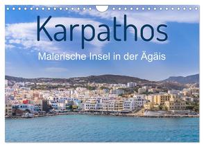 Karpathos – Malerische Insel in der Ägäis (Wandkalender 2024 DIN A4 quer), CALVENDO Monatskalender von O. Schüller und Elke Schüller,  Stefan