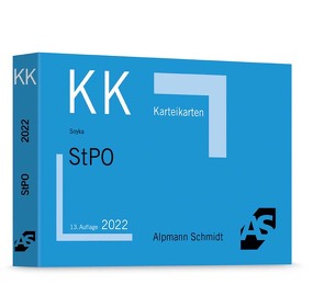 Karteikarten StPO von Soyka,  Martin