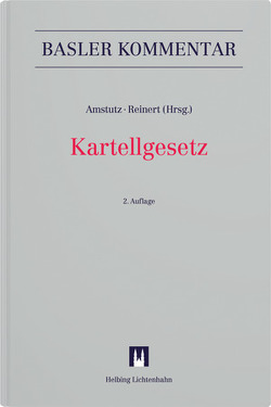 Kartellgesetz von Amberg,  Karin, Amstutz,  Marc, Bangerter,  Simon, Birkhäuser,  Nicolas, Borer,  Jürg, Bremer,  Frank, Bühler,  Stefan, Carron,  Blaise, Giger,  Gion, Gohari,  Ramin Silvan, Gubler,  Philipp, Halbheer,  Daniel, Hänni,  Peter, Hilty,  Reto M., Hummel,  Karin, Jacobs,  Reto, Krauskopf,  Patrick, Lanz,  Rudolf, Mamane,  David, Meier,  Silvan, Meinhardt,  Marcel, Meyer,  Tim, Neff,  Klaus, Niggli,  Marcel Alexander, Prümmer,  Felix, Reinert,  Mani, Riedo,  Christof, Schaller,  Olivier, Schmid,  Linda, Schott,  Markus, Stebler,  Désirée, Steiner,  Thomas, Tagmann,  Christoph, Travaglini,  Sandro, Tschudin,  Michael, Vischer,  Marius, Wälchli,  Barbara, Waser,  Astrid, Weber-Stecher,  Urs, Wijesundera,  Amalie, Zirlick,  Beat