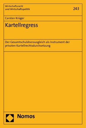Kartellregress von Krüger,  Carsten