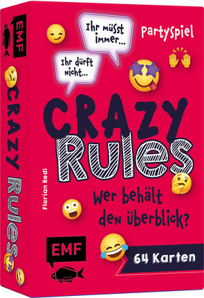 Kartenspiel: Crazy Rules – Wer behält den Überblick? von Redl,  Florian